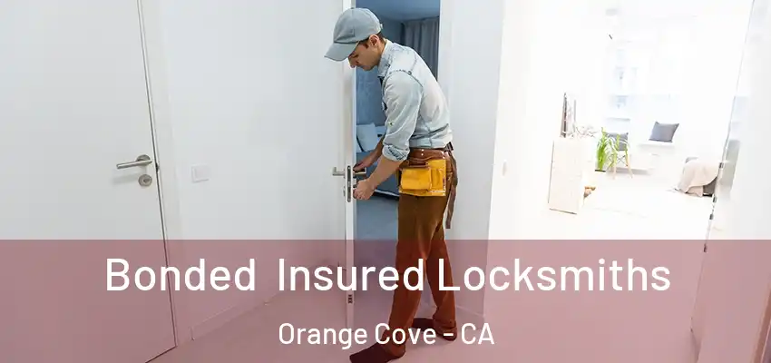  Bonded Insured Locksmiths Orange Cove - CA